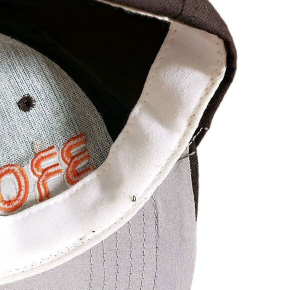 Vtg Cleveland Browns NFL Script Hat Snapback Cap NWT Deadstock Eastport USA - Picture 10 of 16